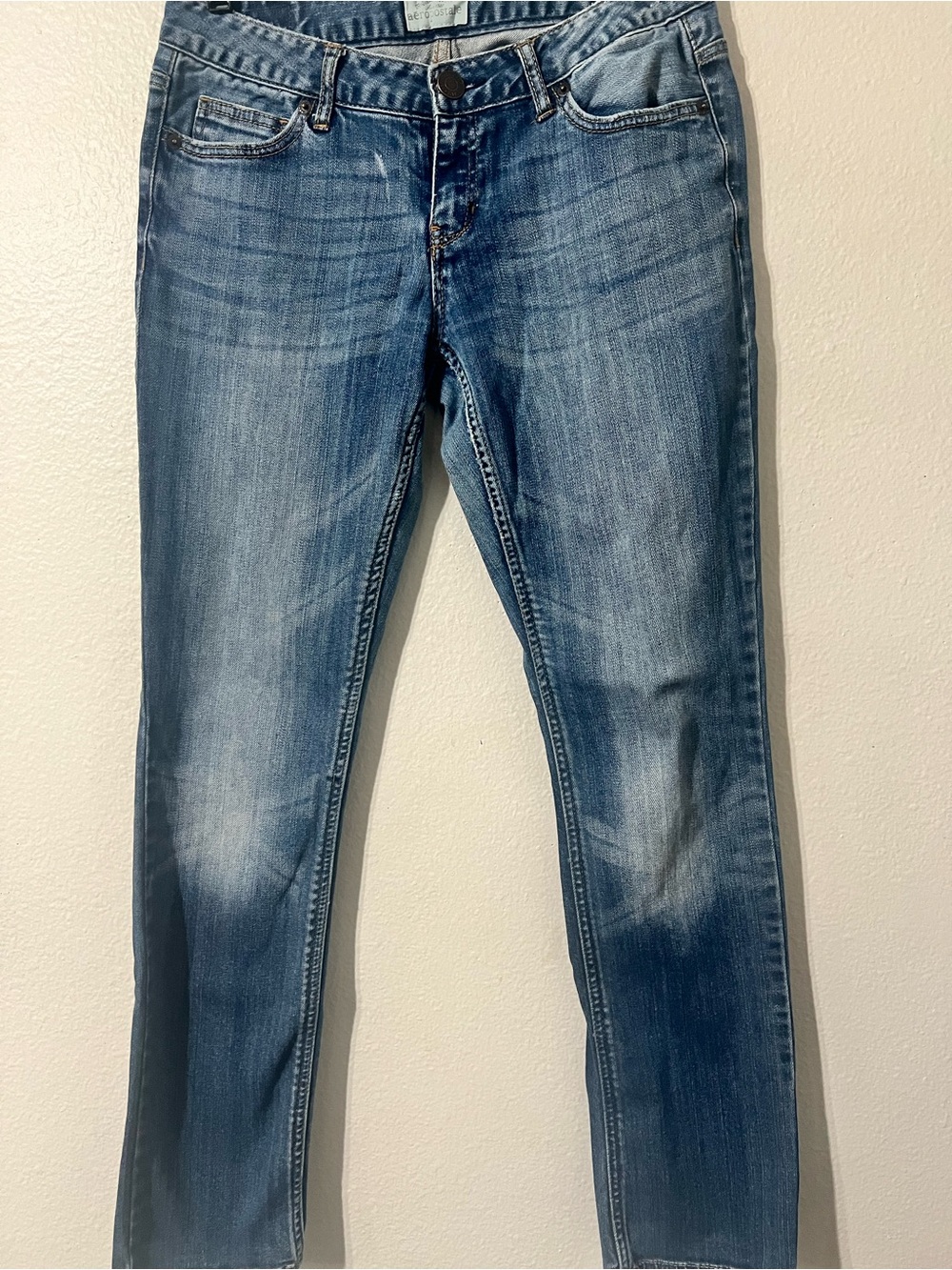 Aeropostale Women's Light Blue Slim Jeans